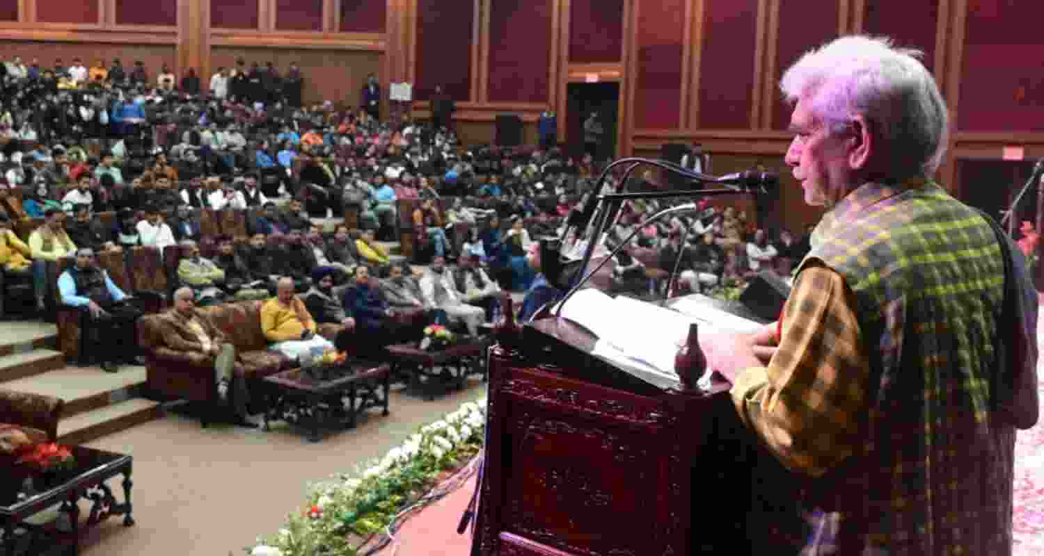 Lieutenant Governor Manoj Sinha.  Lieutenant Governor Manoj Sinha.