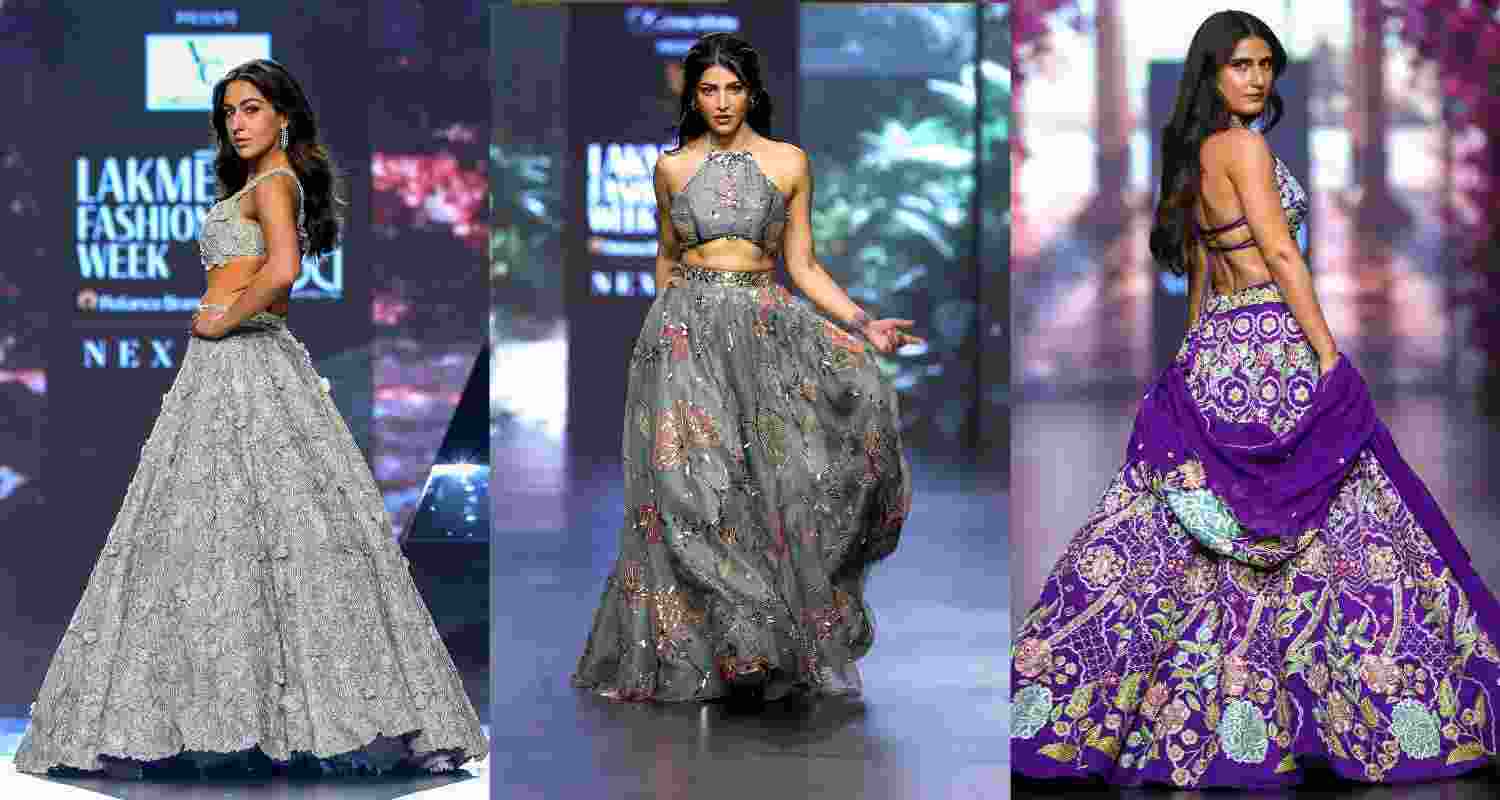 Sara, Shruti and Fatima set the ramp on fire at Lakme Fashion Week x FDCI Sara, Shruti and Fatima set the ramp on fire at Lakme Fashion Week x FDCI