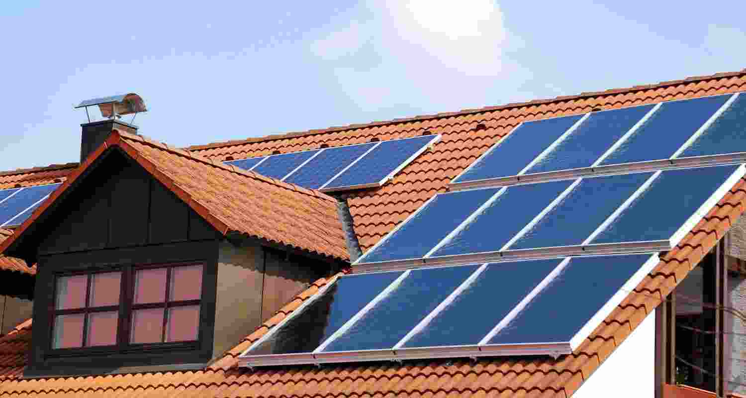 An Image of Solar panels. An Image of Solar panels.