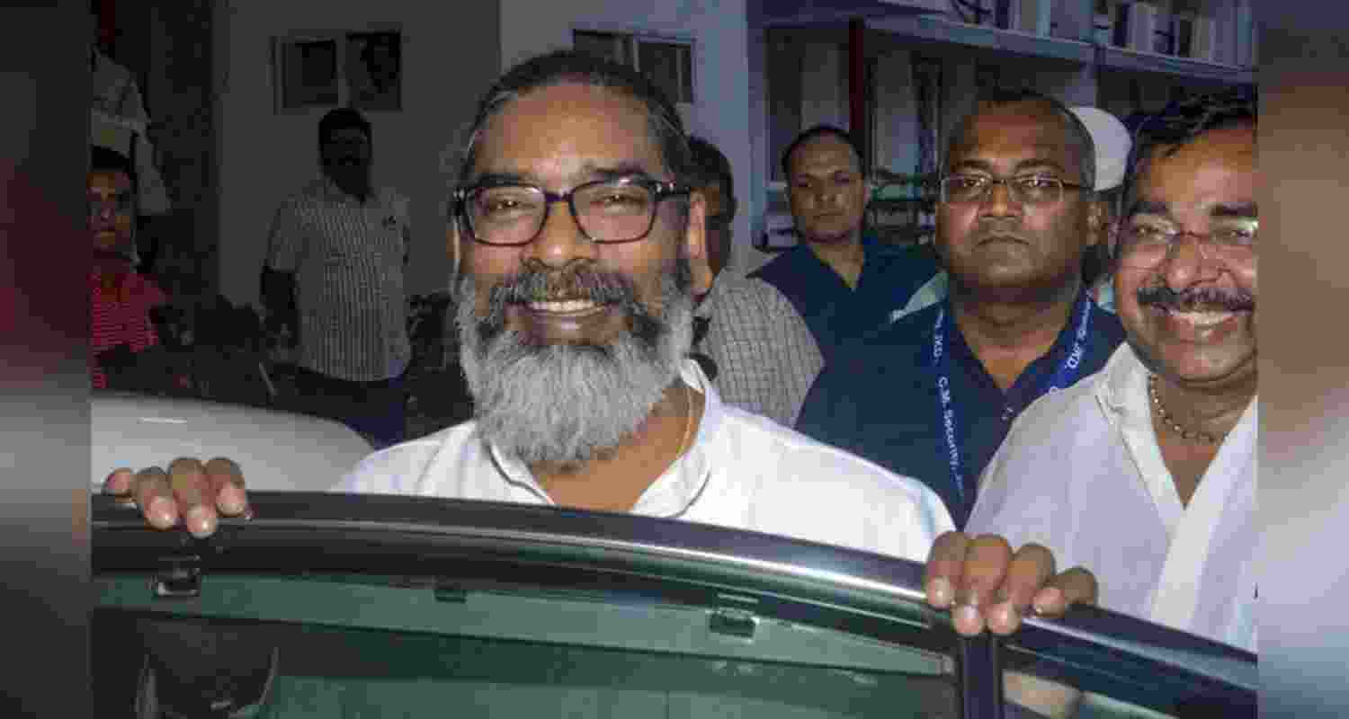 A file photo of Jharkhand Chief Minister Hemant Soren. A file photo of Jharkhand Chief Minister Hemant Soren.
