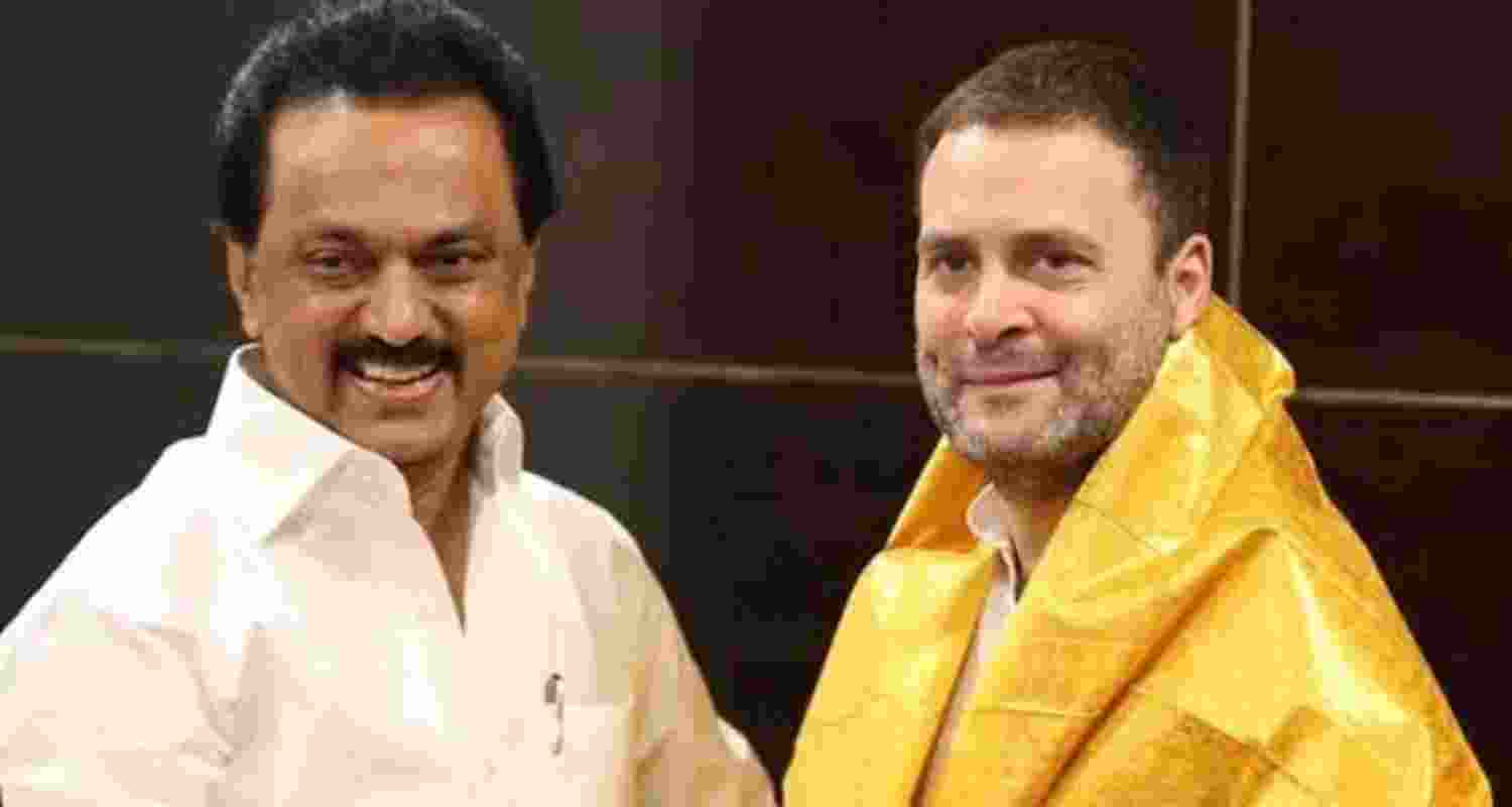 DMK-Congress seat-sharing talks go smooth. DMK-Congress seat-sharing talks go smooth.