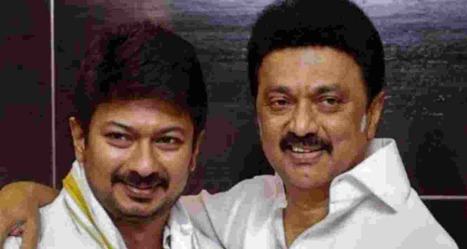 Stalin hints at Udhayanidhi's elevation as DCM, claim reports
 Stalin hints at Udhayanidhi's elevation as DCM, claim reports