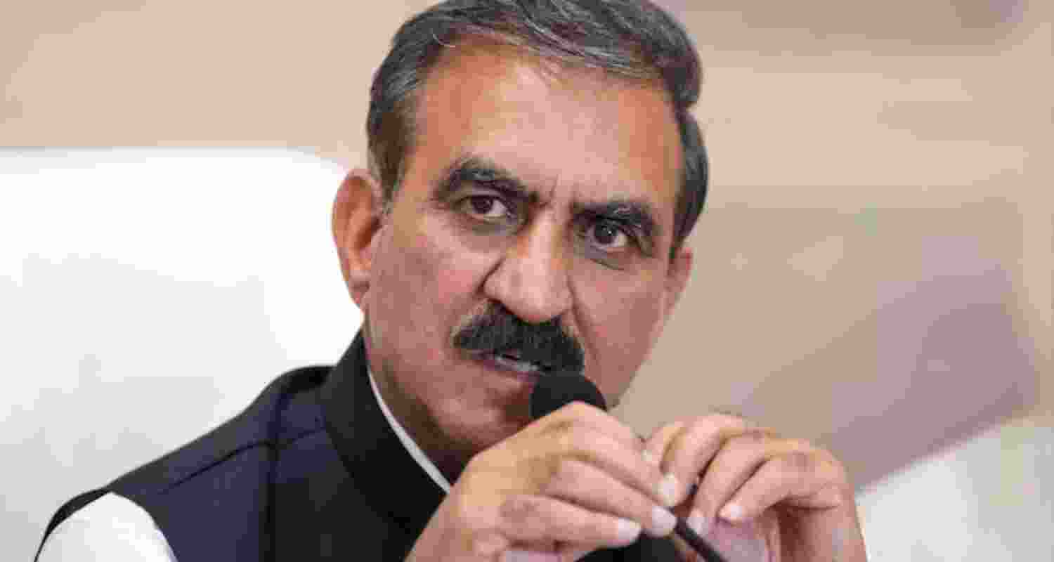Chief Minister of Himachal Pradesh, Sukhvinder Singh Sukhu. Chief Minister of Himachal Pradesh, Sukhvinder Singh Sukhu.
