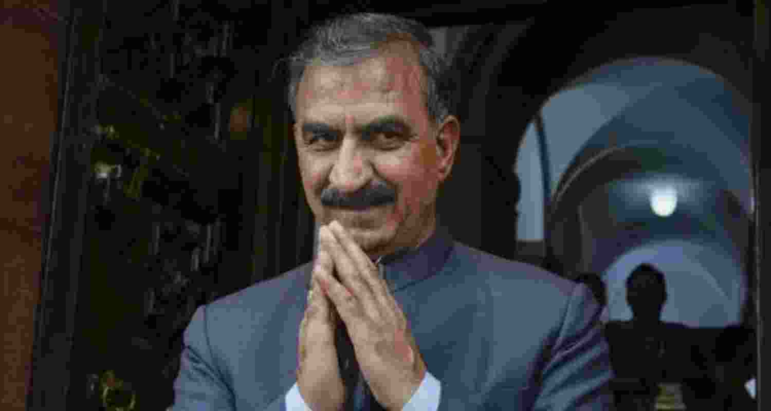 CM Sukhvinder Singh Sukhu. CM Sukhvinder Singh Sukhu.