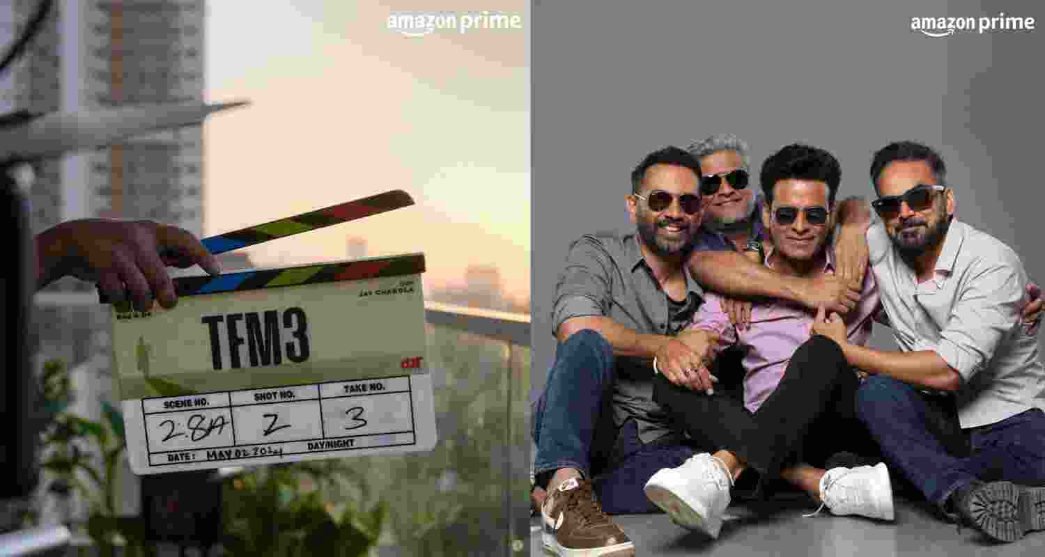 Shooting started for season 3 of 'The Family Man'.  Shooting started for season 3 of 'The Family Man'.