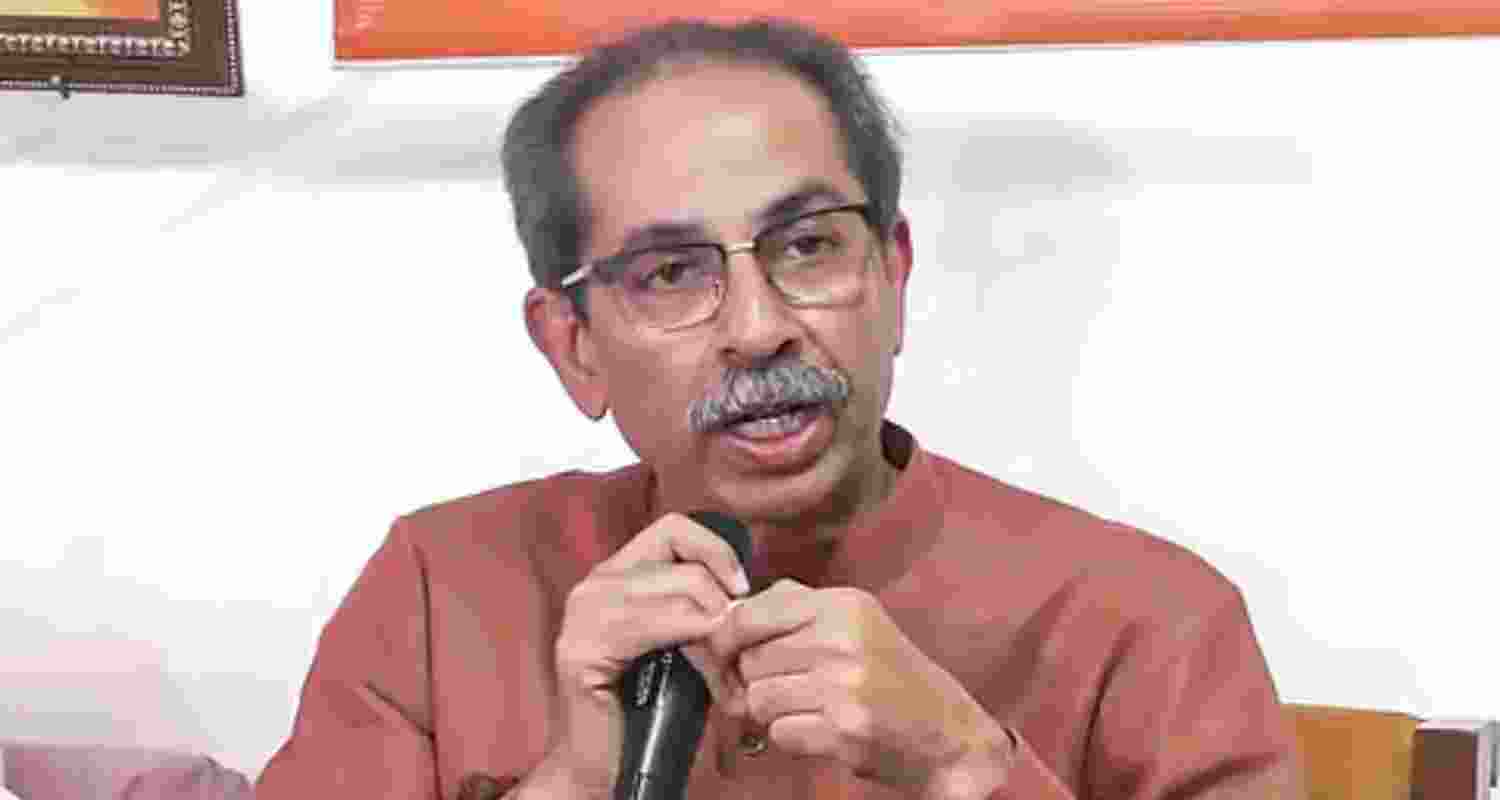 Shiv Sena (UBT) chief Uddhav Thackeray - file image. Shiv Sena (UBT) chief Uddhav Thackeray - file image.