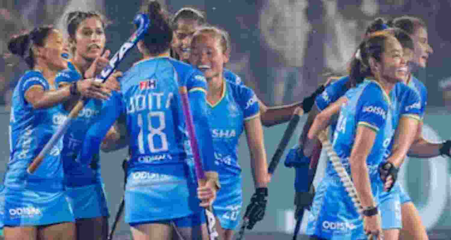 Indian women's hockey team. Image: X. Indian women's hockey team. Image: X.