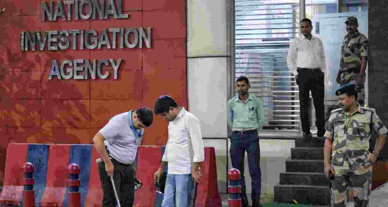 NIA produces 'co-conspirator' Jasir Bilal in Delhi Court NIA produces 'co-conspirator' Jasir Bilal in Delhi Court