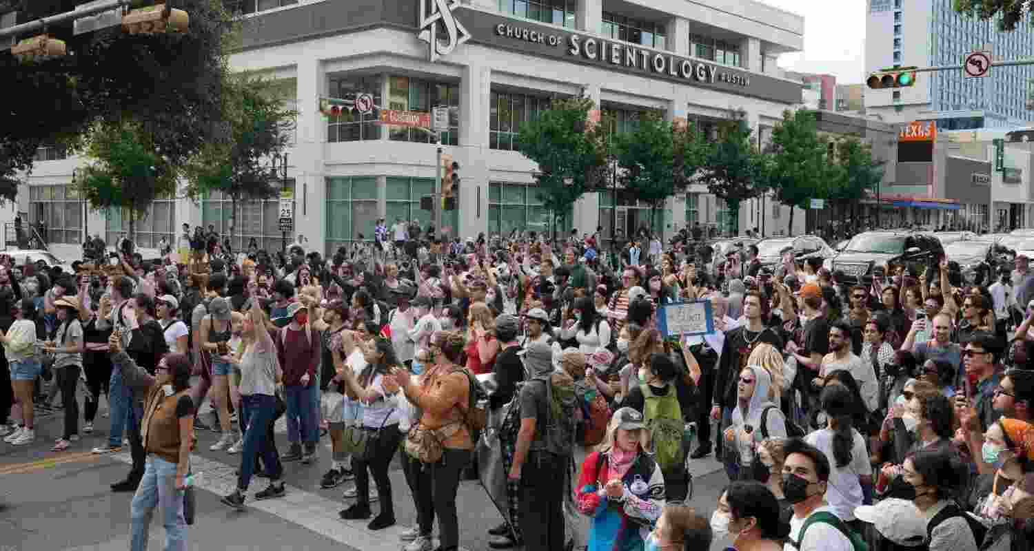 Israel - Gaza conflict, protests erupted across various US university campuses. Image X. Israel - Gaza conflict, protests erupted across various US university campuses. Image X.