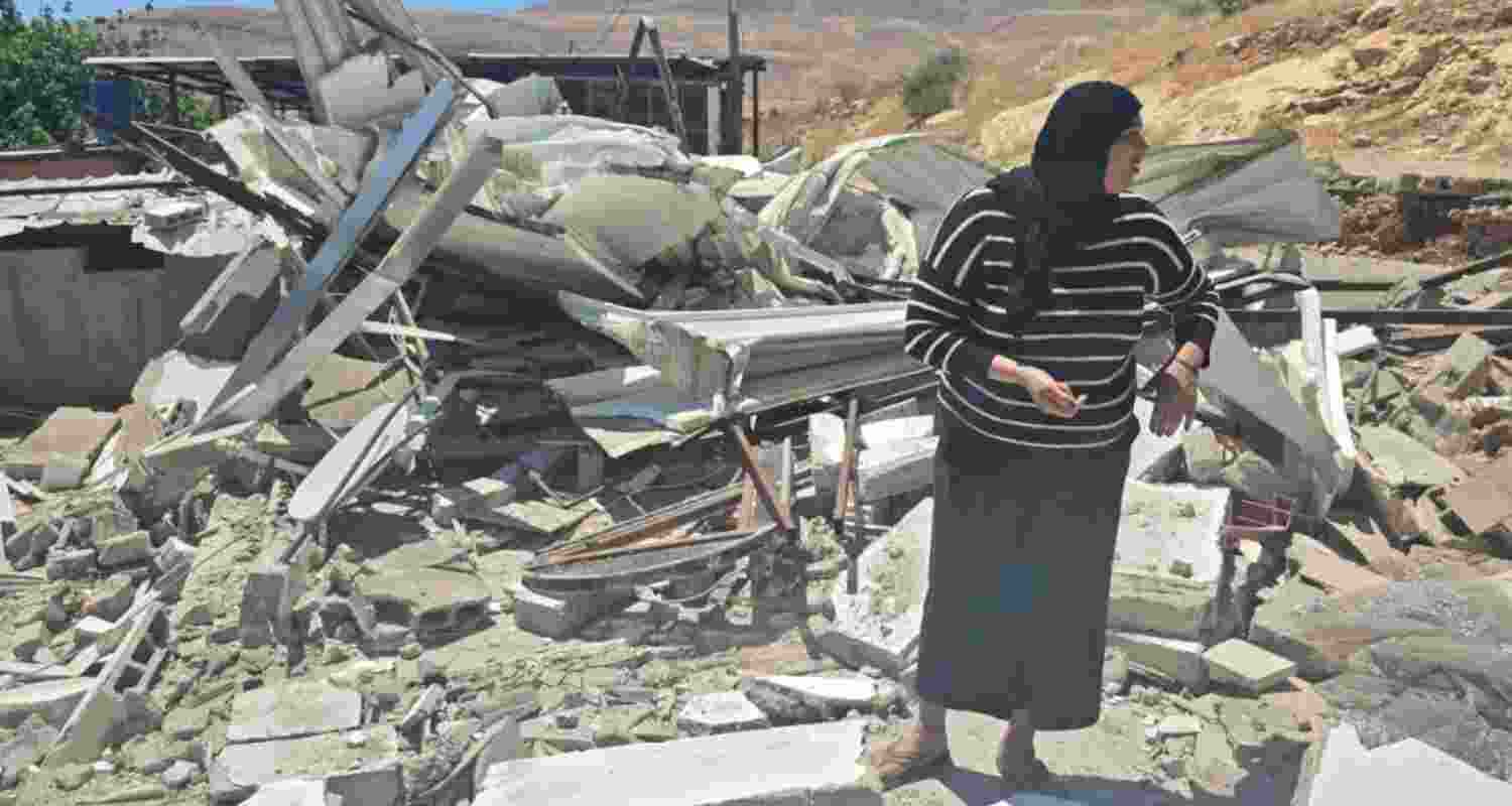 Bulldozer Action Now in Israel Also, Homes of Terrorists Destroyed. Image X. Bulldozer Action Now in Israel Also, Homes of Terrorists Destroyed. Image X.