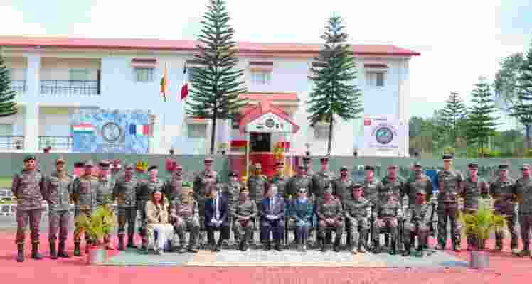 The seventh edition of the joint military exercise between the Indian and French Armies, 'SHAKTI 2024,' commenced on Monday at the Eastern Command’s Joint Training Node in Umroi, Meghalaya. The seventh edition of the joint military exercise between the Indian and French Armies, 'SHAKTI 2024,' commenced on Monday at the Eastern Command’s Joint Training Node in Umroi, Meghalaya.