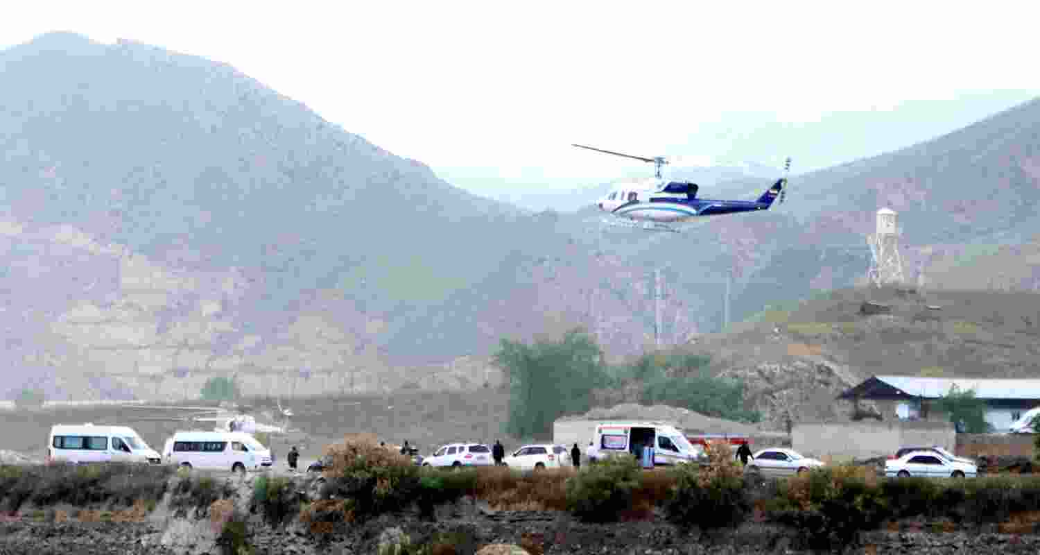 Iranian Military Finds President Raisi Helicopter Crash Site. Image X. Iranian Military Finds President Raisi Helicopter Crash Site. Image X.