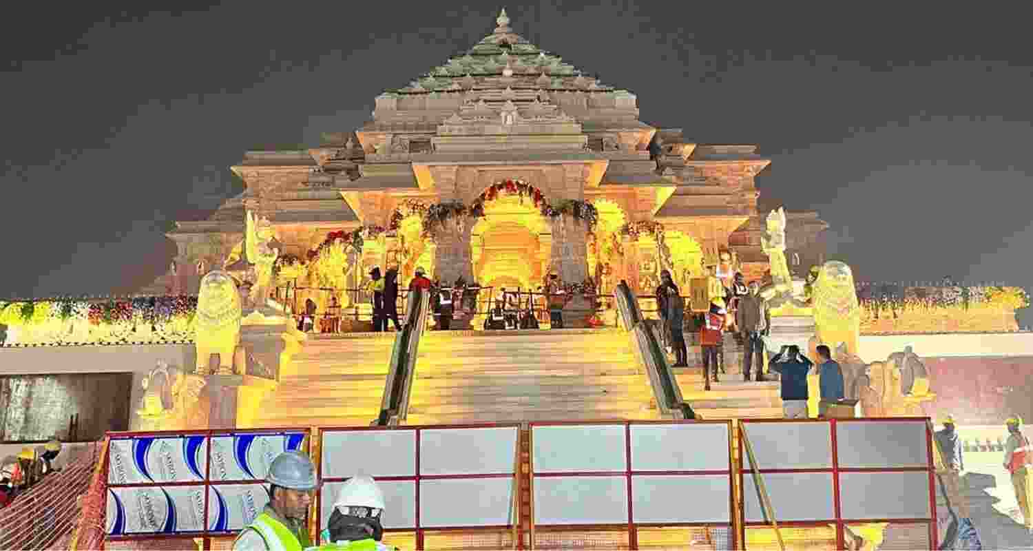 Ayodhya Ram Temple Trust Committee Chairman, Nripendra Mishra Dismisses Leakage Claims. Ayodhya Ram Temple Trust Committee Chairman, Nripendra Mishra Dismisses Leakage Claims.