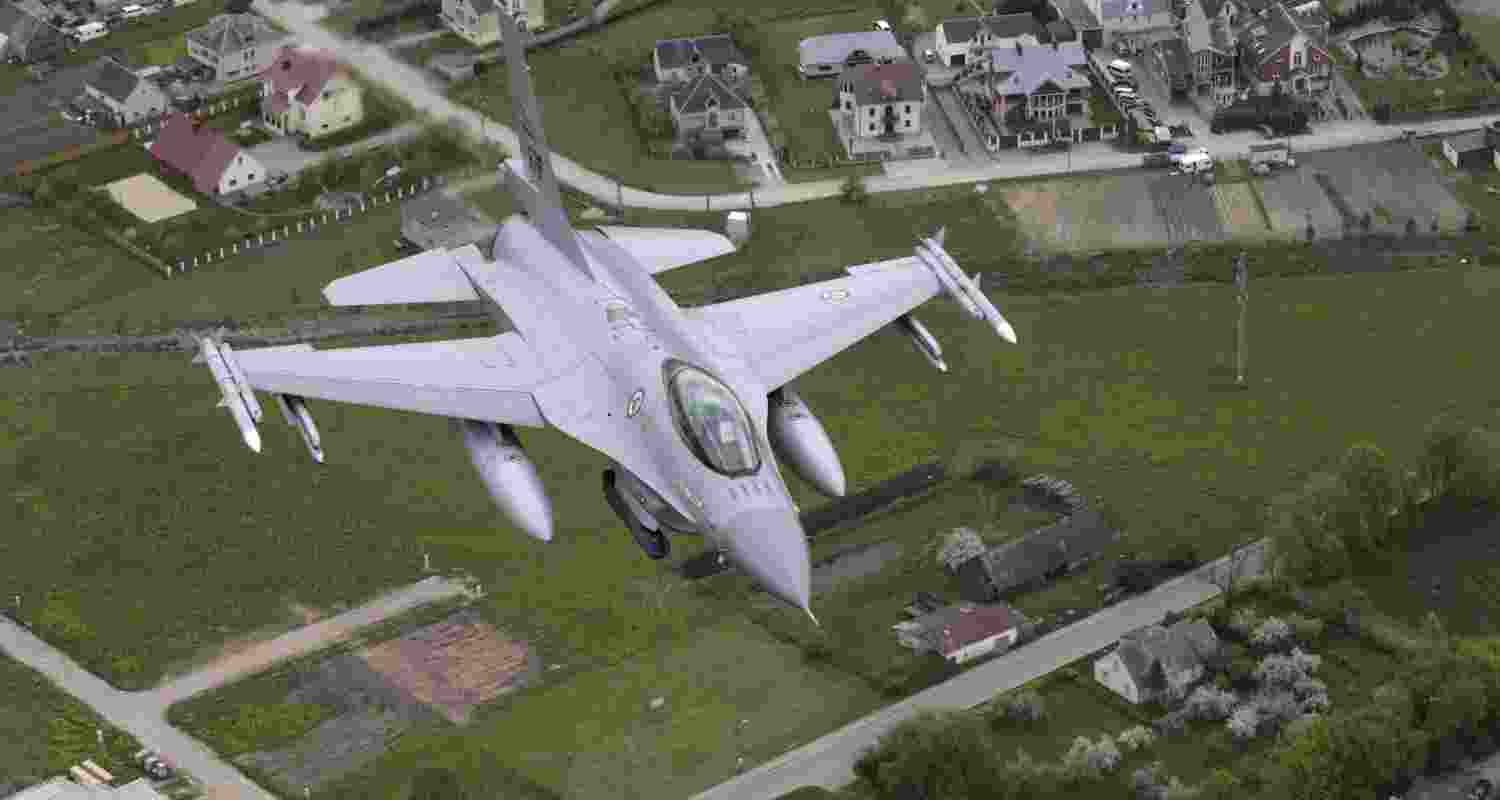 Norwegian F-16 Fighter Jet's Aid Ukraine's Air Defense Against Russia. Norwegian F-16 Fighter Jet's Aid Ukraine's Air Defense Against Russia.