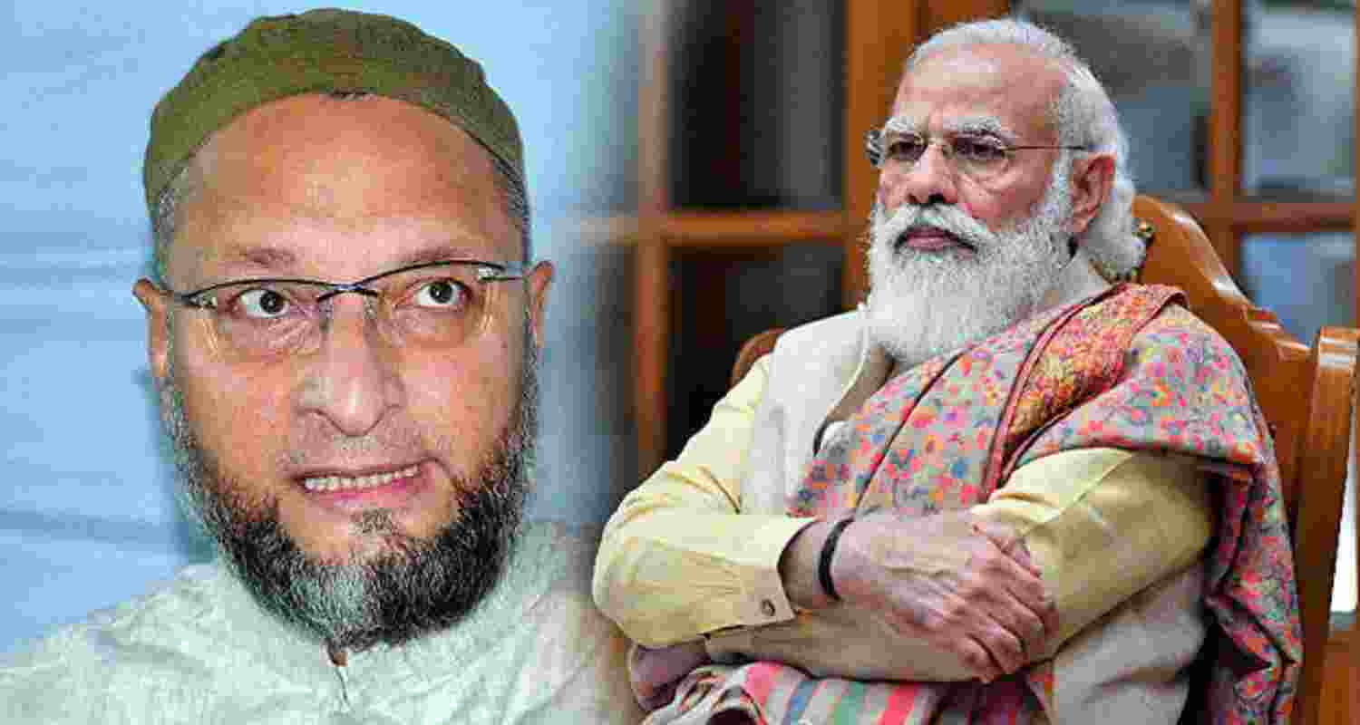 AIMIM Chief Owaisi Condemns Modi Govt's Move on Waqf Board Autonomy. AIMIM Chief Owaisi Condemns Modi Govt's Move on Waqf Board Autonomy.