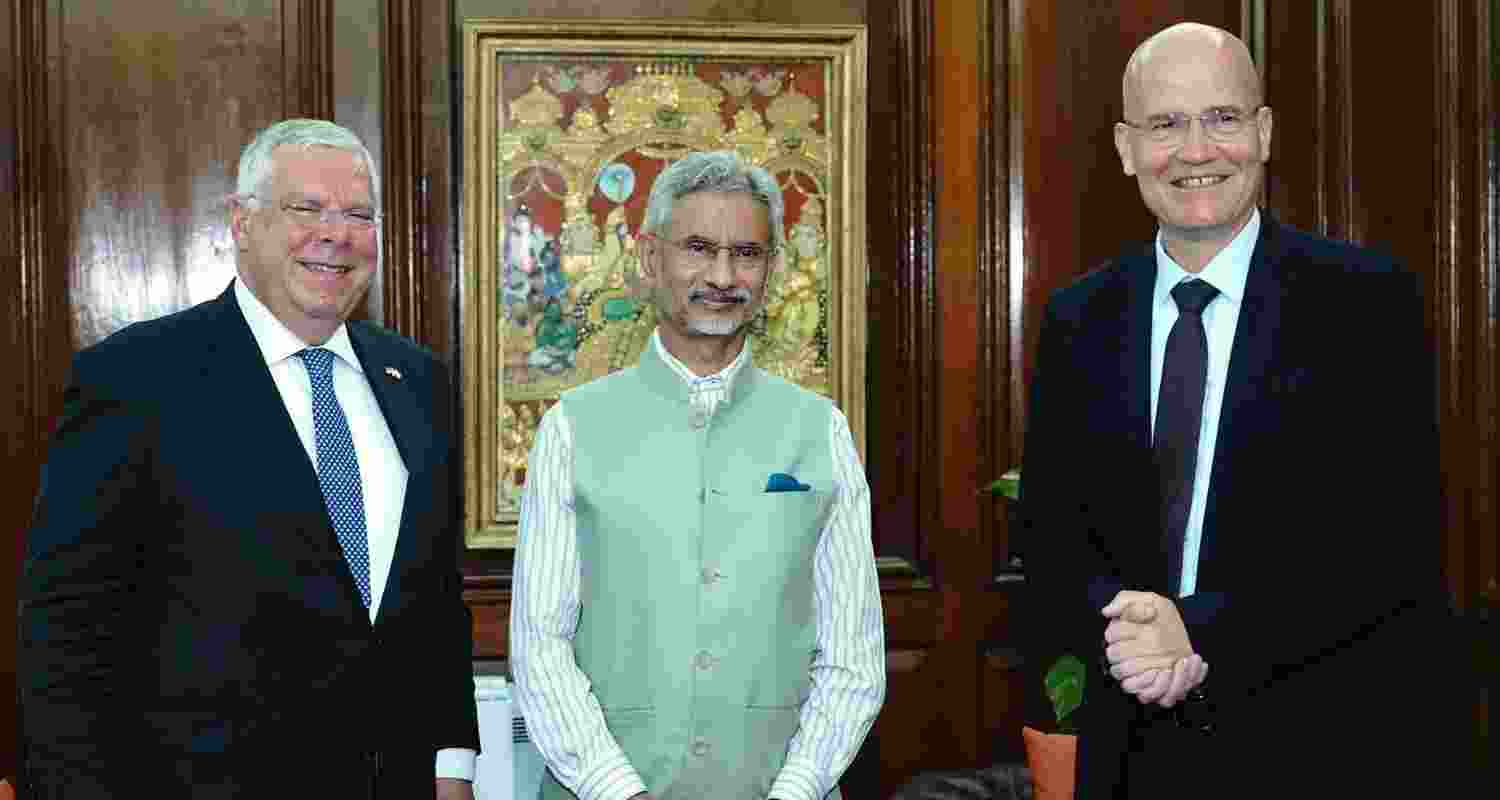 EAM Jaishankar and German MPs Explore Enhanced Relations. EAM Jaishankar and German MPs Explore Enhanced Relations.