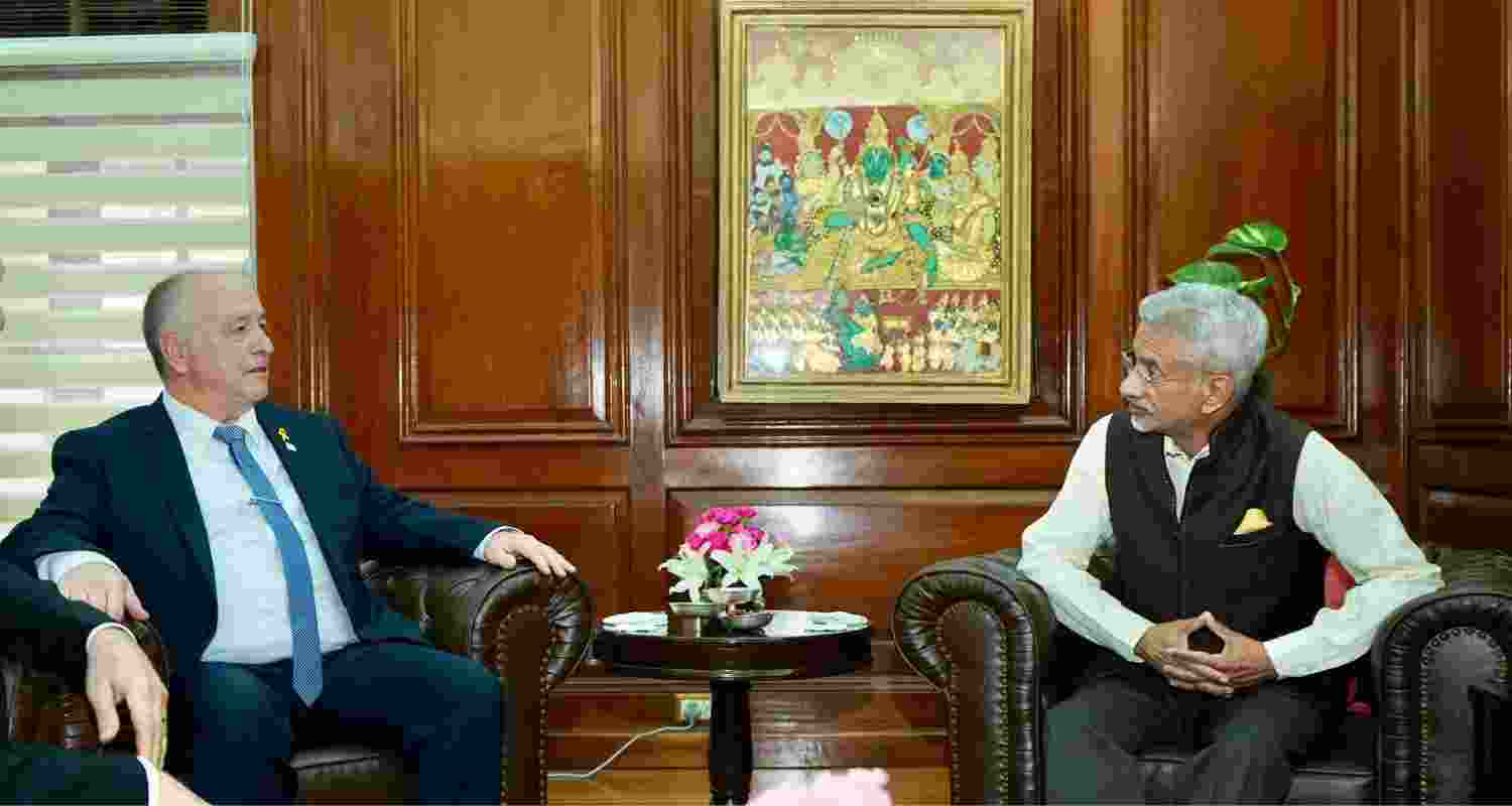India-Israel Cooperation Highlighted in EAM Jaishankar-Blitshtein Meeting. India-Israel Cooperation Highlighted in EAM Jaishankar-Blitshtein Meeting.