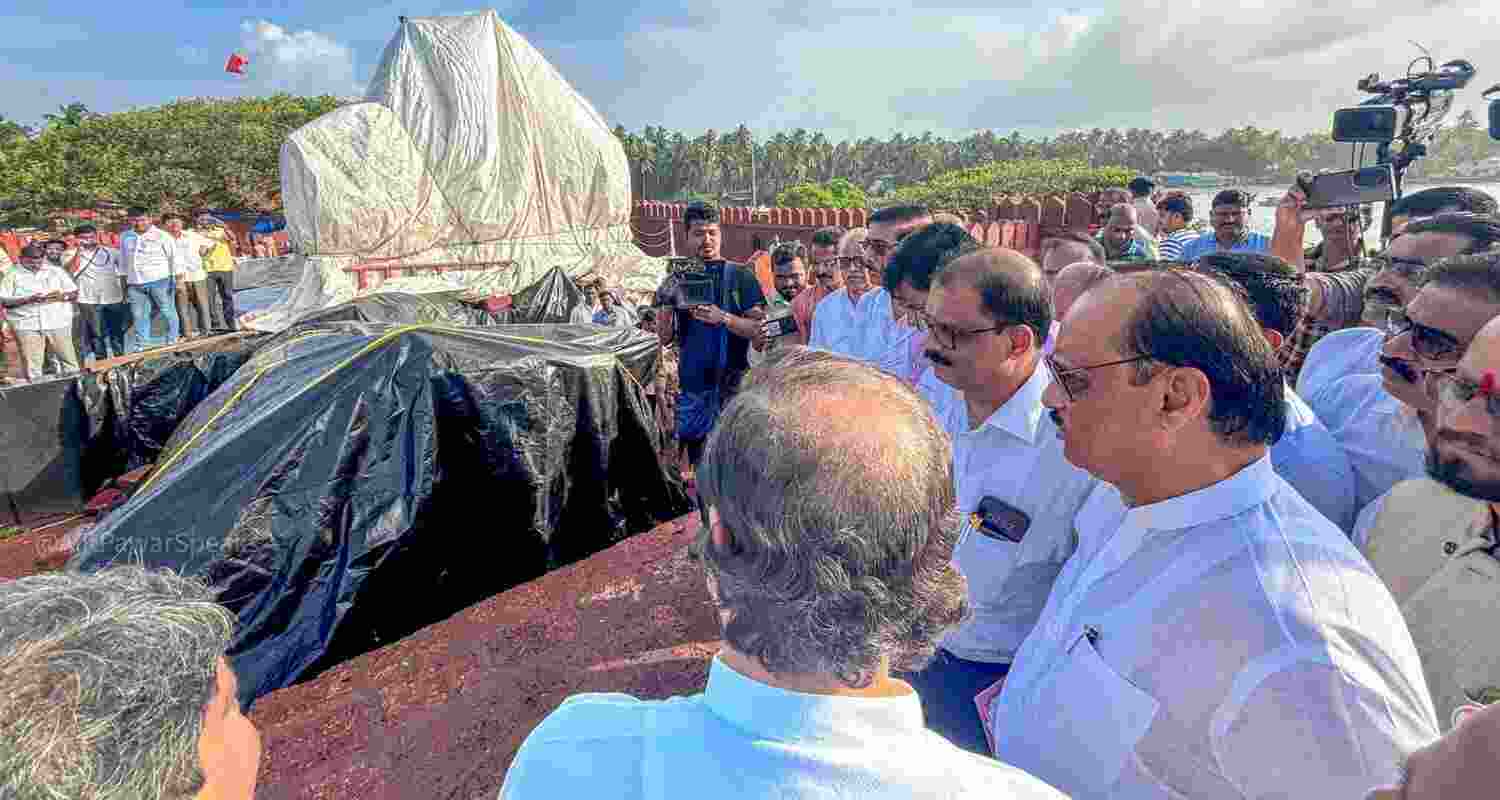 Contractor Arrested As Maharashtra Plans Shivaji Statue Rebuild. Contractor Arrested As Maharashtra Plans Shivaji Statue Rebuild.