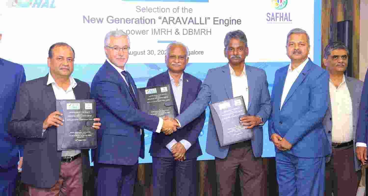 'Aravalli' Engine Development Marks HAL SAFHAL Collaboration. 'Aravalli' Engine Development Marks HAL SAFHAL Collaboration.