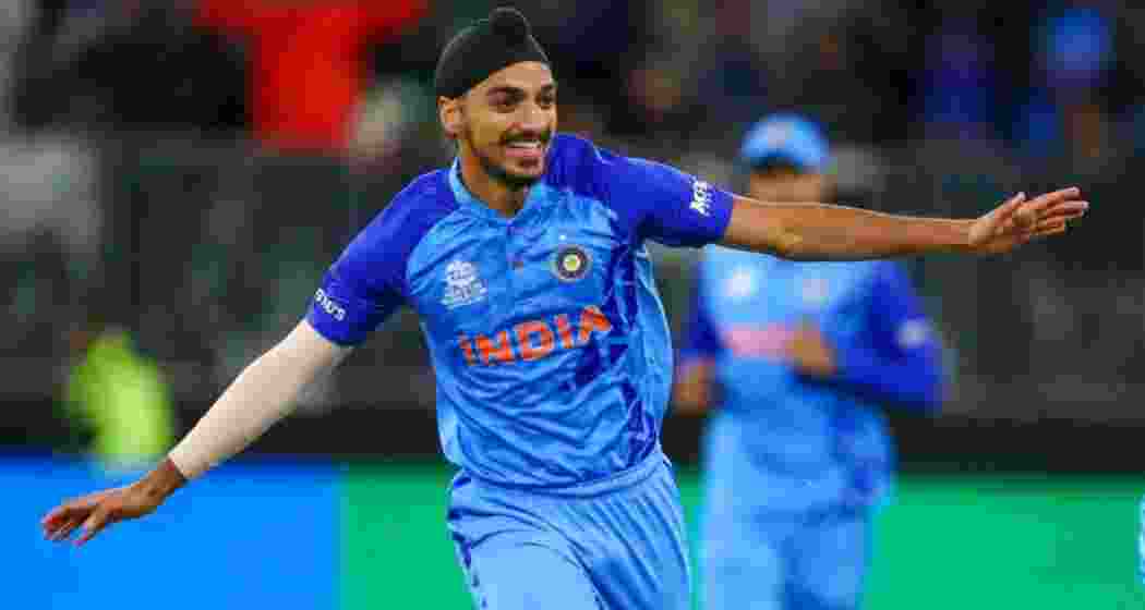 Indian cricketer Arshdeep Singh.  Indian cricketer Arshdeep Singh.
