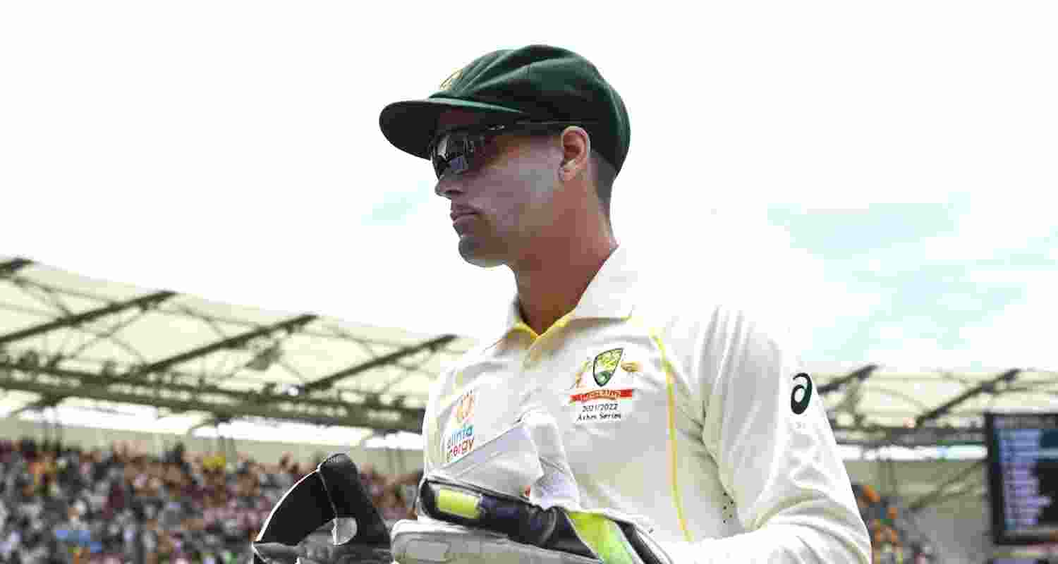 Australian wicket keeper batter Alex Carey. Image: X.  Australian wicket keeper batter Alex Carey. Image: X.