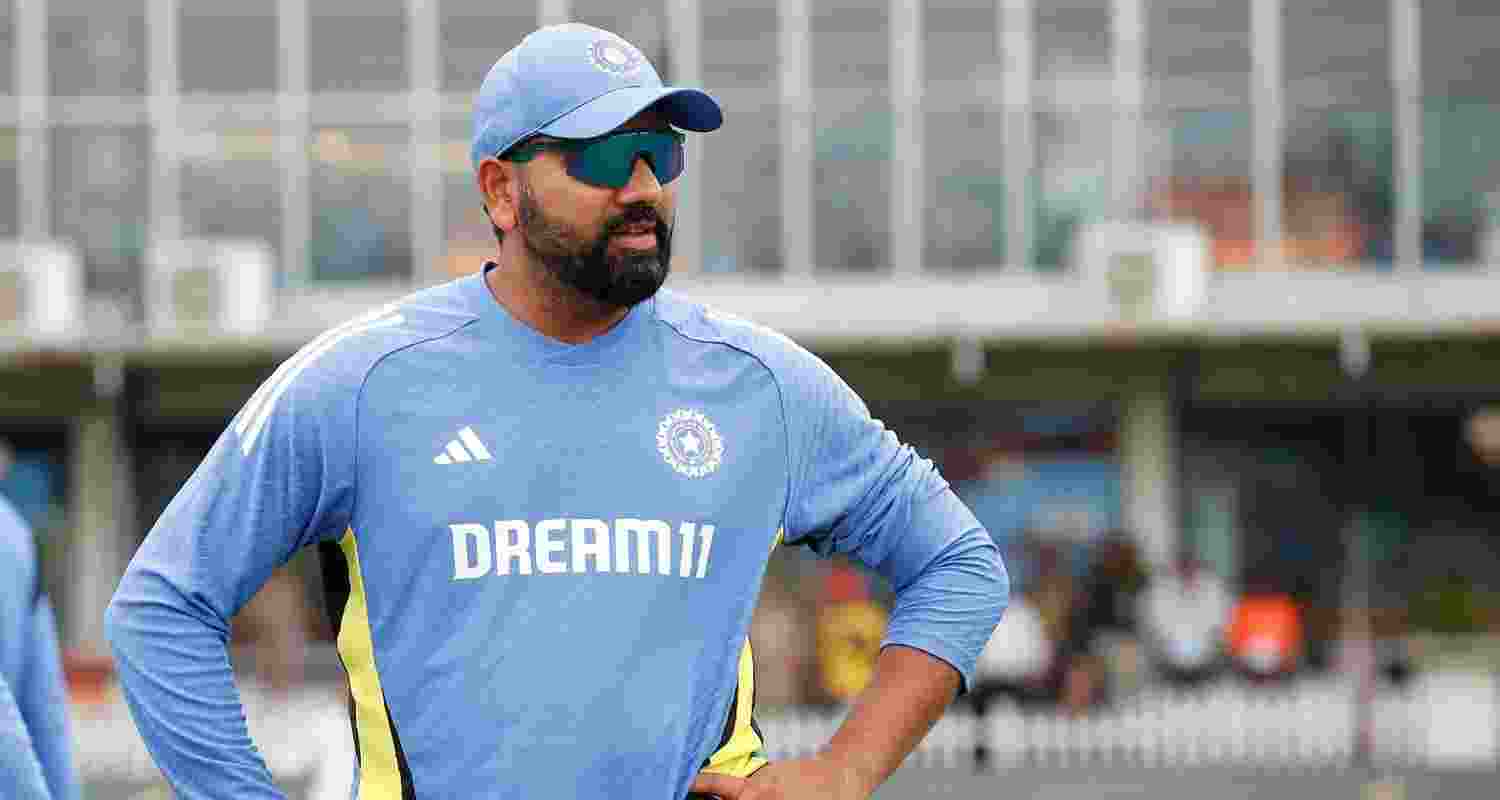 Rohit Sharma. Image: X.  Rohit Sharma. Image: X.