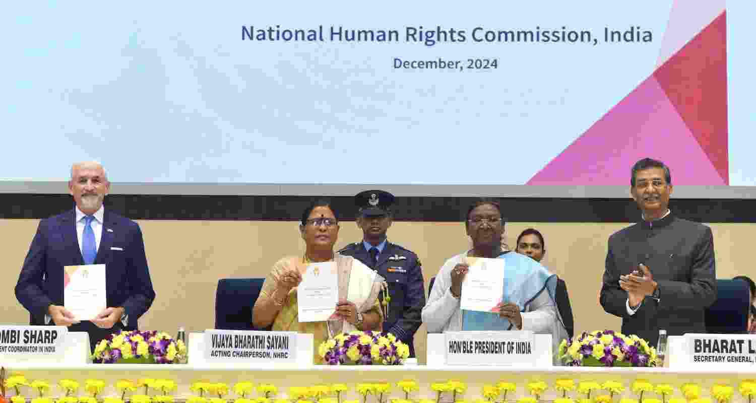 President Droupadi Murmu Highlights India’s Human Rights Commitment. President Droupadi Murmu Highlights India’s Human Rights Commitment.