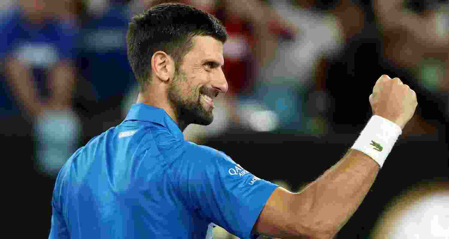 Djokovic secures Australian Open semi final spot with victory. Djokovic secures Australian Open semi final spot with victory.