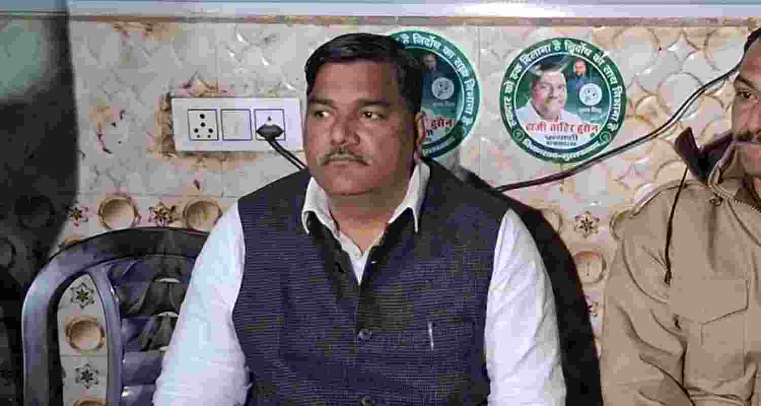 AIMIMs Tahir Hussain says he is not getting full campaign time. AIMIMs Tahir Hussain says he is not getting full campaign time.