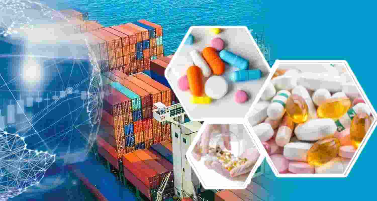 India pharma exports set to surpass FY25 target early. India pharma exports set to surpass FY25 target early.