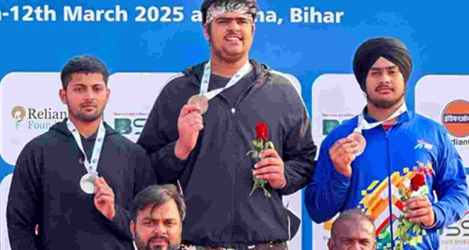 Haryana athlete Nishchay wins shot put gold at nationals. Haryana athlete Nishchay wins shot put gold at nationals.