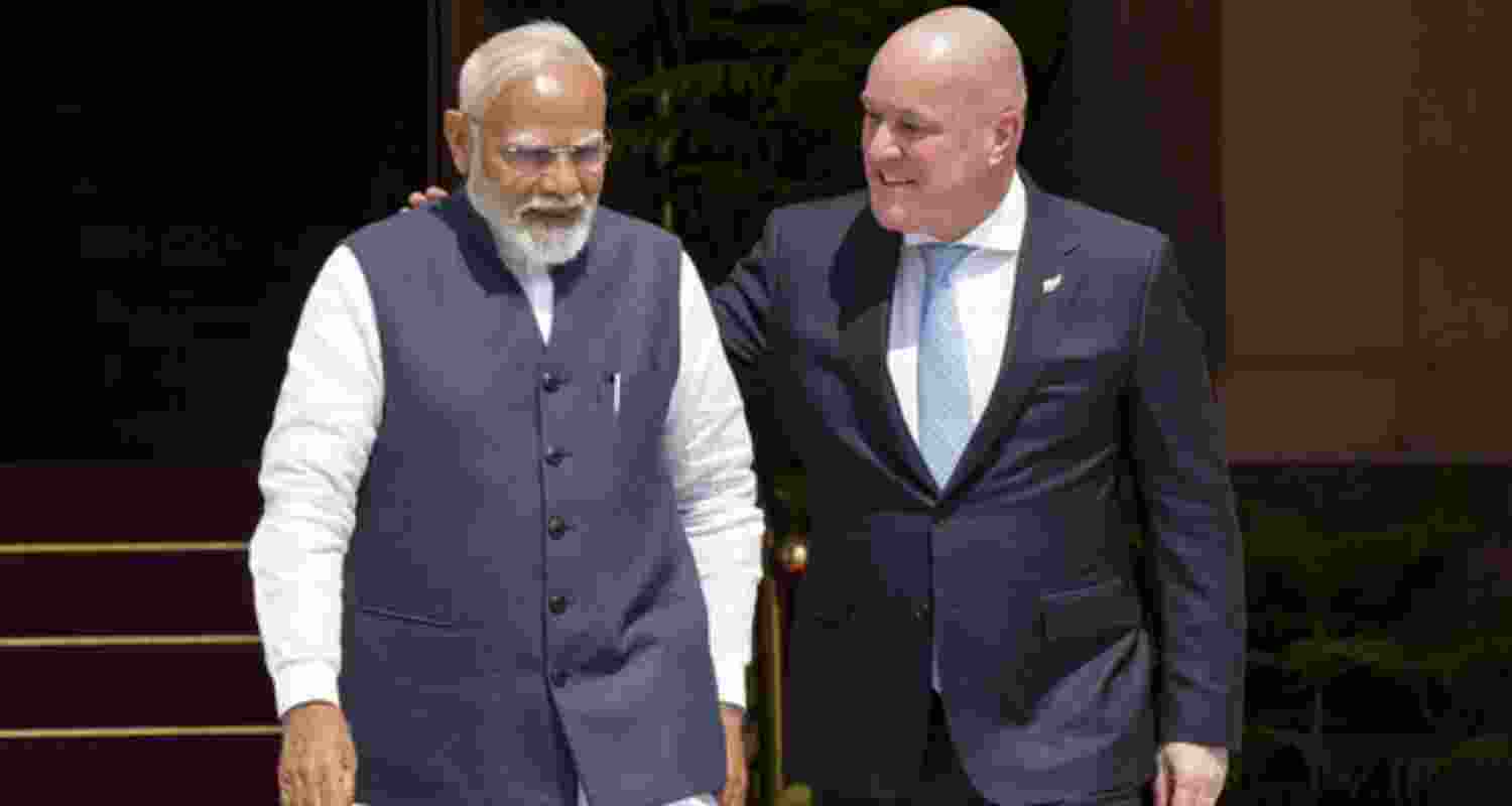 PM Narendra Modi, NZ PM Christopher Luxon vow to counter terrorism together. PM Narendra Modi, NZ PM Christopher Luxon vow to counter terrorism together.