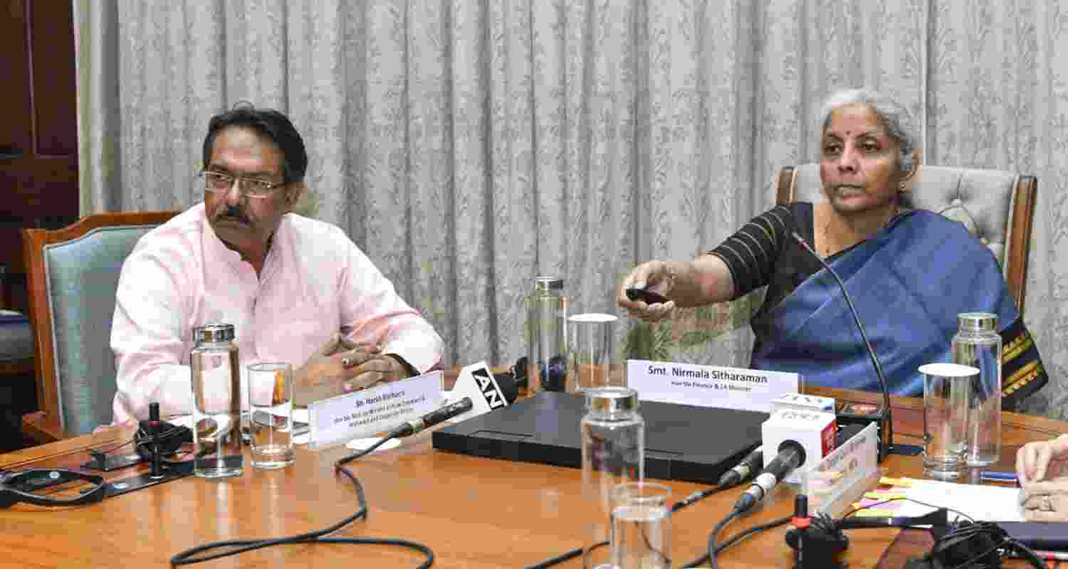 PM Internship Scheme app launched by FM Nirmala Sitharaman. PM Internship Scheme app launched by FM Nirmala Sitharaman.