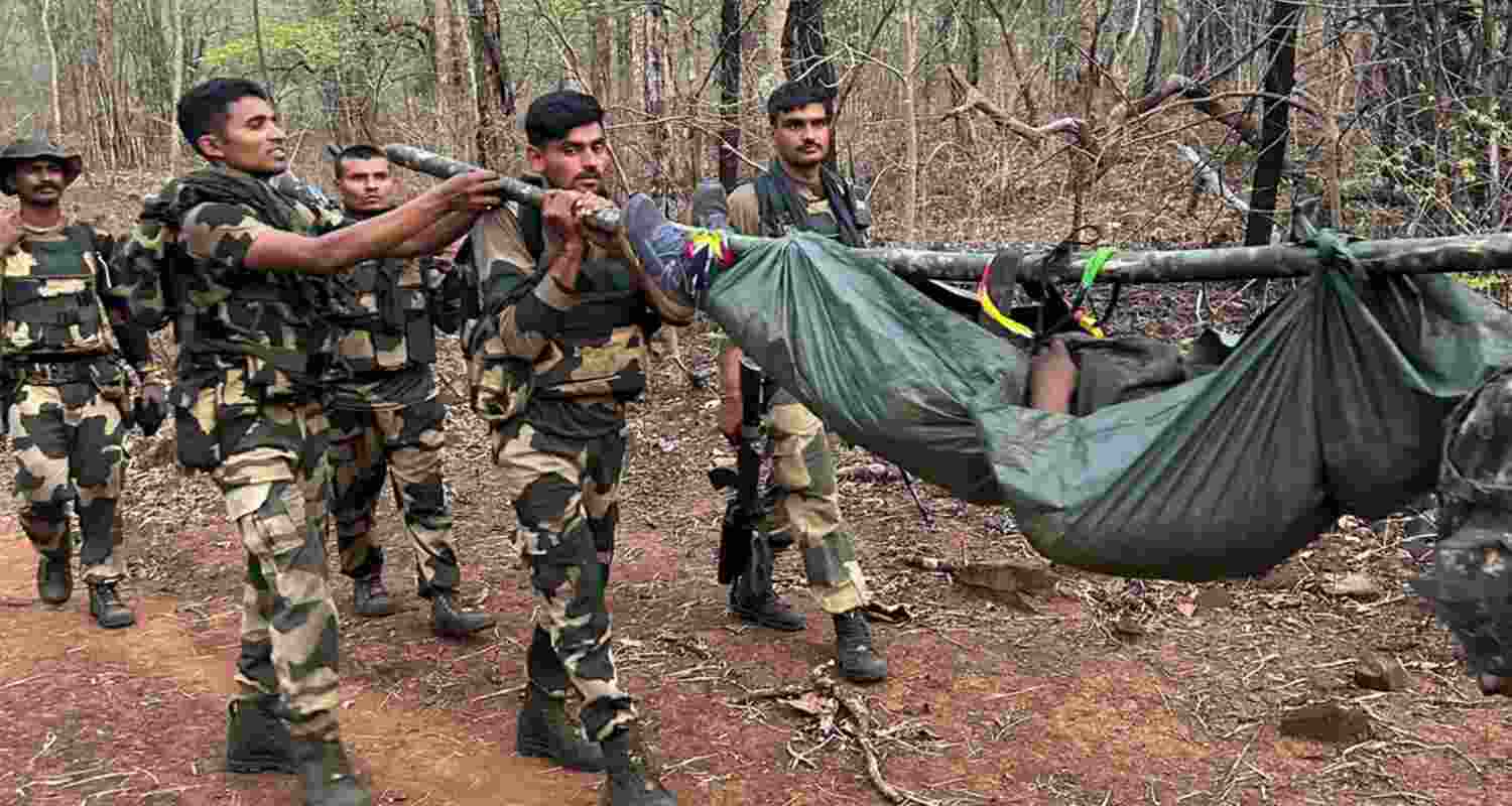 18 Maoists Killed, Four Jawans Injured in Separate Encounters in Chhattisgarh. 18 Maoists Killed, Four Jawans Injured in Separate Encounters in Chhattisgarh.