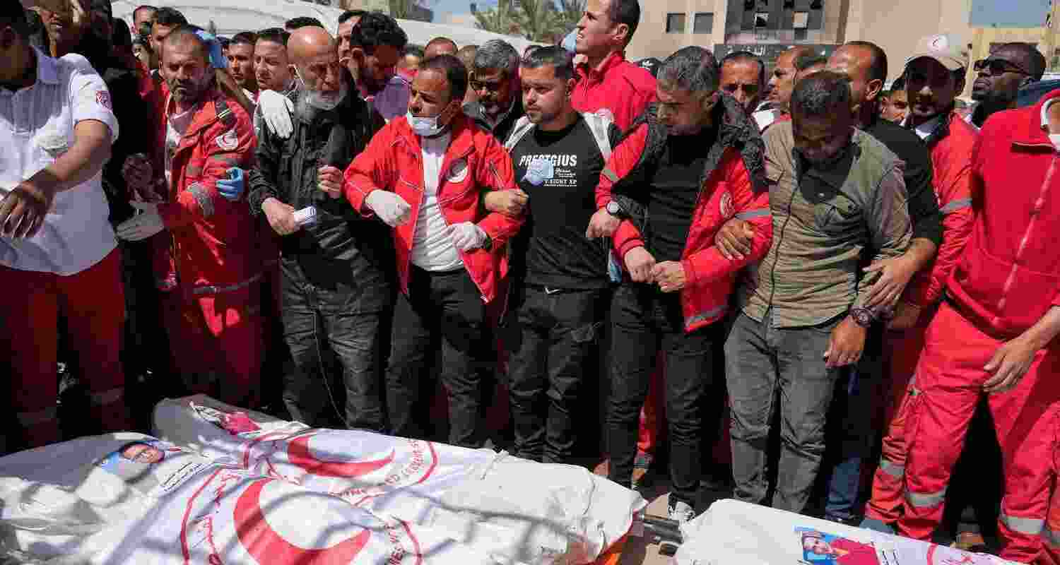 Israeli probe accepts IDF killed 15 paramedics in Gaza. Israeli probe accepts IDF killed 15 paramedics in Gaza.