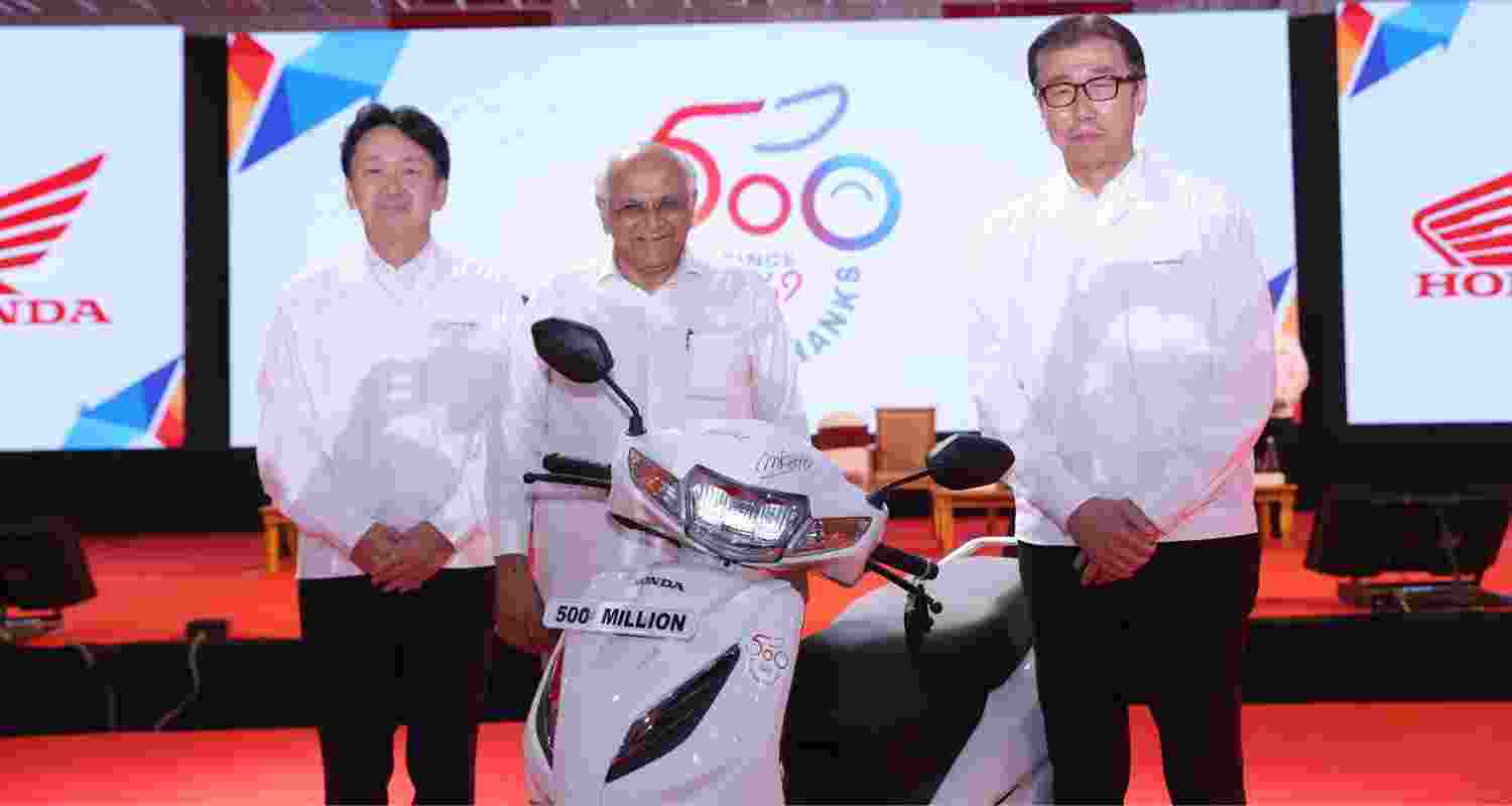 Honda Marks 50 Cr Bikes Manufactured Globally 7 Cr in India. Honda Marks 50 Cr Bikes Manufactured Globally 7 Cr in India.
