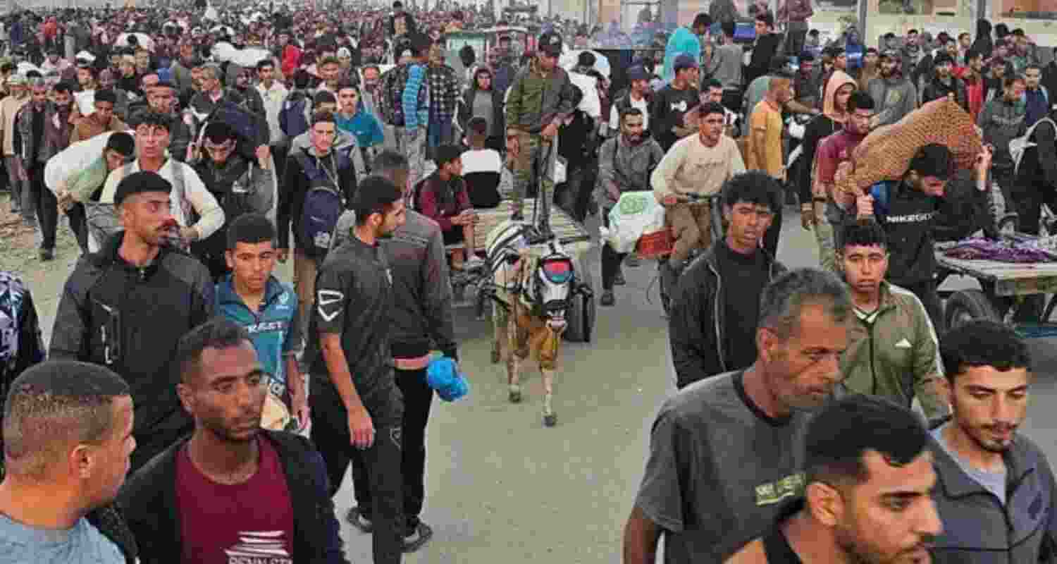 Aid line in Rafah hit by gunfire killing 20. File Photo. Aid line in Rafah hit by gunfire killing 20. File Photo.