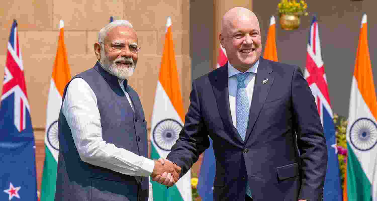 India NZ Register Progress in Second Round of FTA Talks. File Photo. India NZ Register Progress in Second Round of FTA Talks. File Photo.