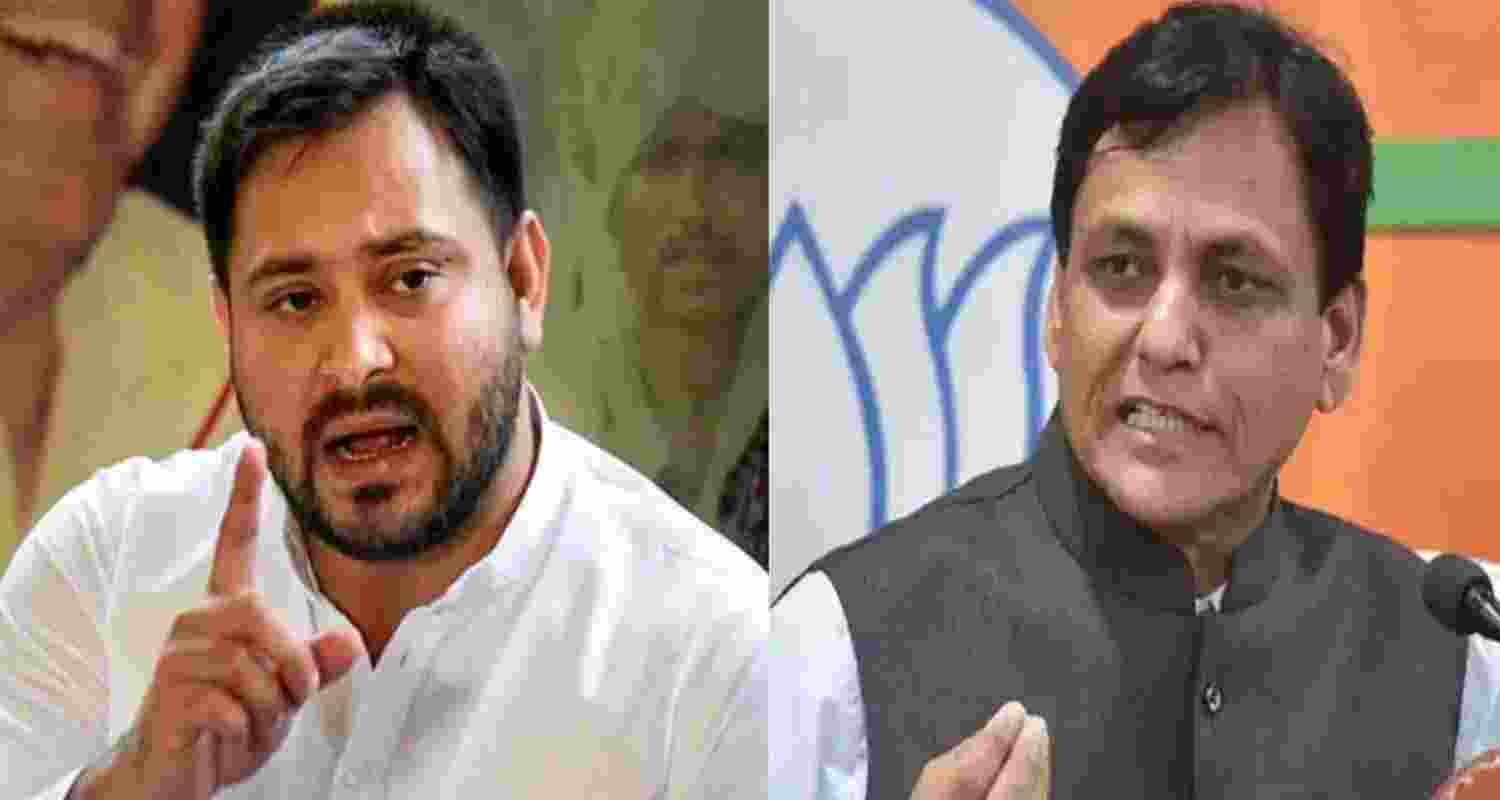 Nityanand Rai mocks Tejashwi Yadav's 20 month change promise for Bihar. Nityanand Rai mocks Tejashwi Yadav's 20 month change promise for Bihar.