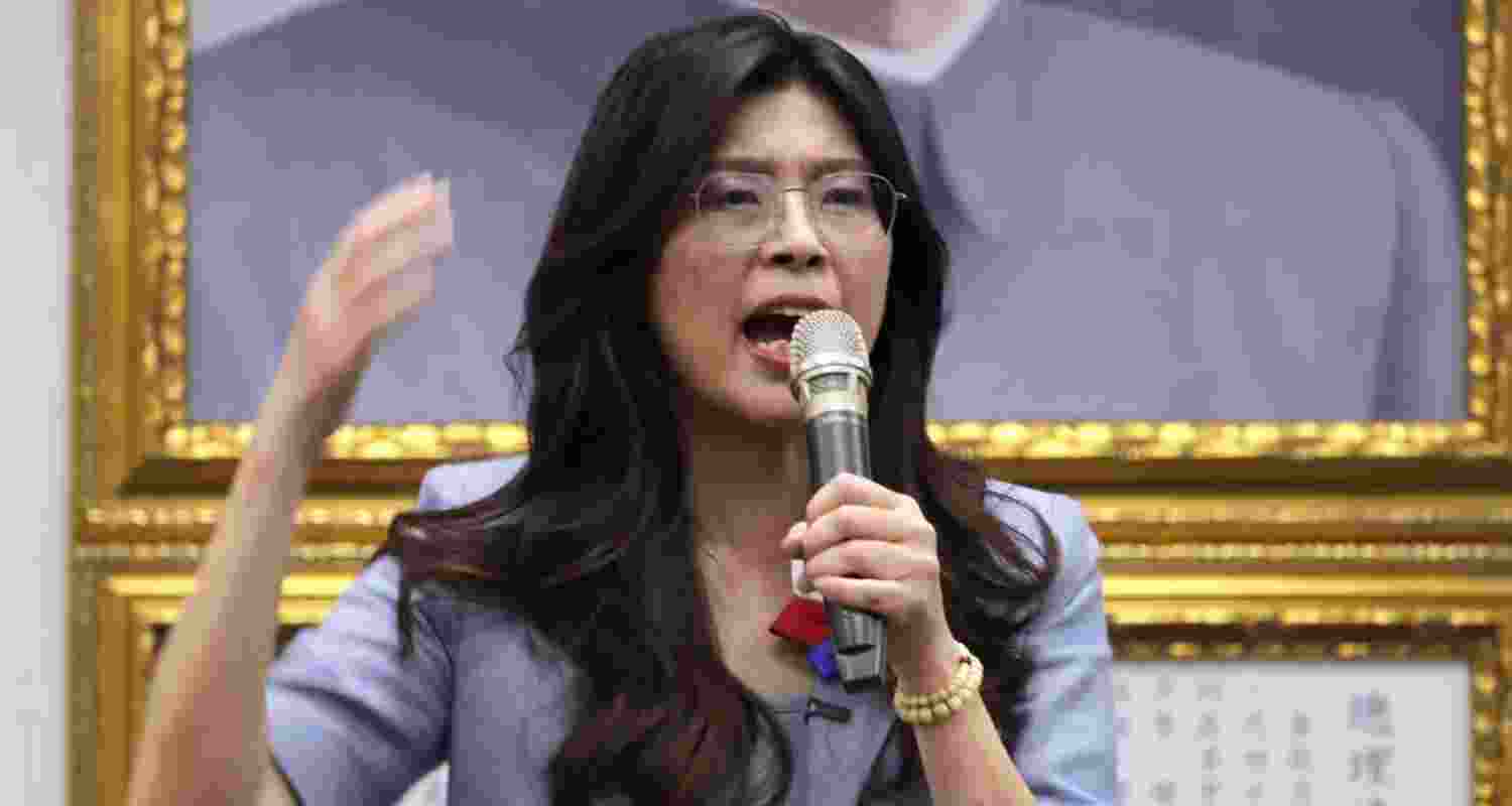 Taiwan can’t afford arms race with China, says Cheng Li-wun. Taiwan can’t afford arms race with China, says Cheng Li-wun.