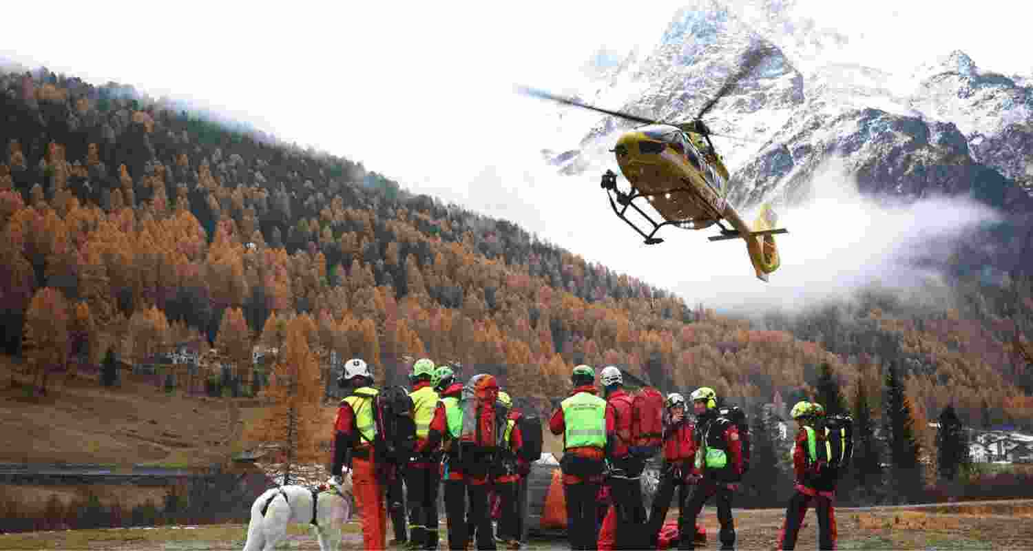 Rescue teams recover five victims from Tyrol avalanche. Rescue teams recover five victims from Tyrol avalanche.