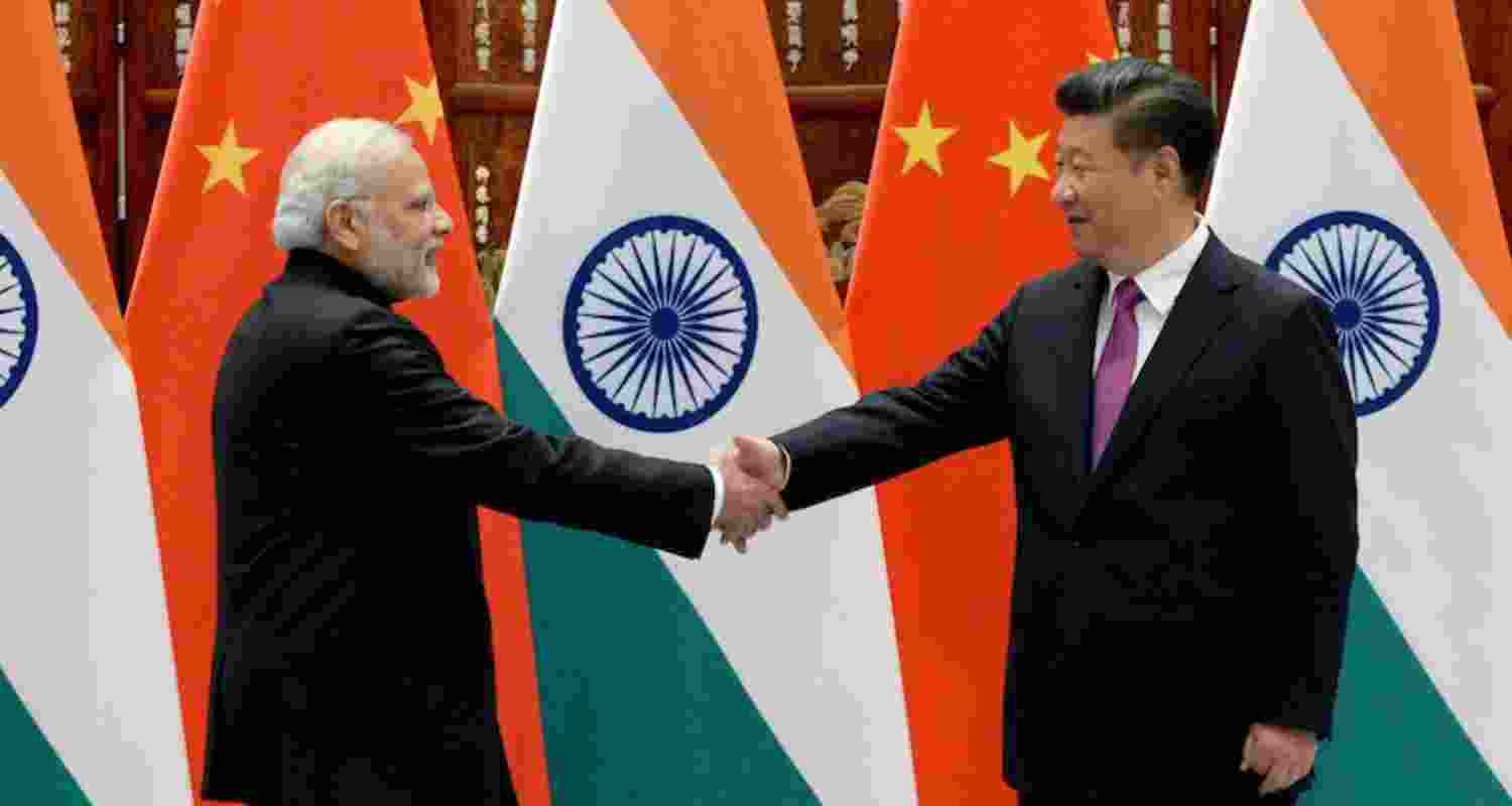 Indian Prime Minister Narendra Modi and Chinese President Xi Jinping. File Photo. Indian Prime Minister Narendra Modi and Chinese President Xi Jinping. File Photo.