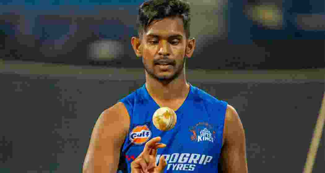 Sri Lankan Pacer, Mathisha Pathirana. Sri Lankan Pacer, Mathisha Pathirana.