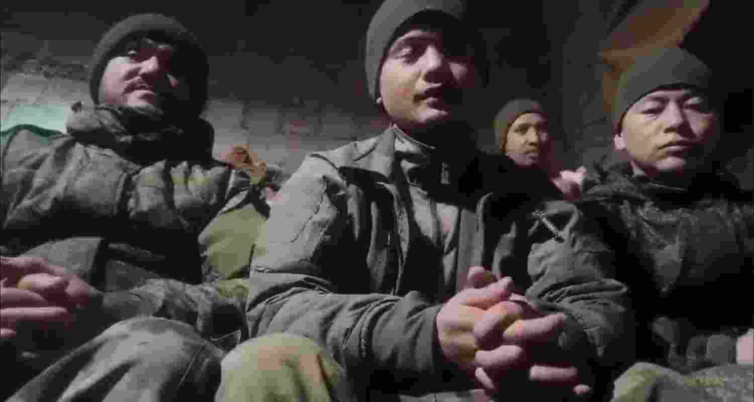 Nepalese forced into Russian Army. From the video getting viral on Social Media. Nepalese forced into Russian Army. From the video getting viral on Social Media.