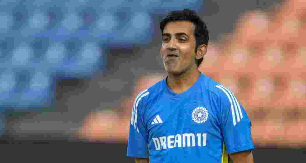 Indian men's cricket team coach Gautam Gambhir. File Photo. Indian men's cricket team coach Gautam Gambhir. File Photo.