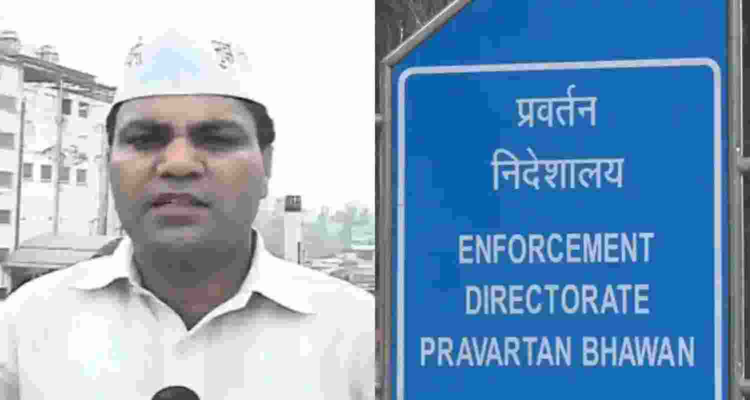 AAP MLA Gulab Singh Yadav. Image for representative use only. AAP MLA Gulab Singh Yadav. Image for representative use only.