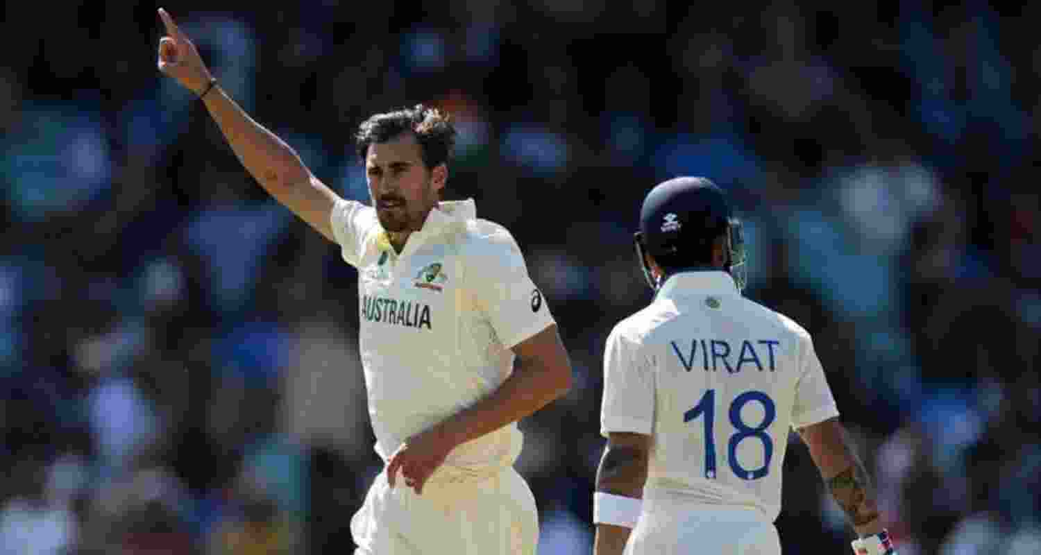 Australia pacer Mitchell Starc. Image: X. Australia pacer Mitchell Starc. Image: X.
