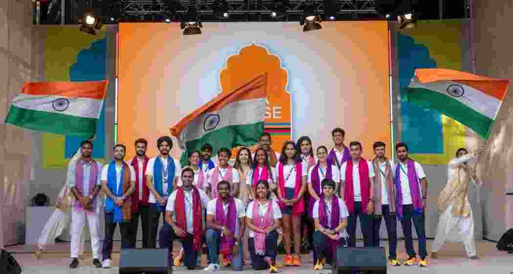 Nita Ambani felicitated Indian athletes at Paris’s ‘India House’. Nita Ambani felicitated Indian athletes at Paris’s ‘India House’.
