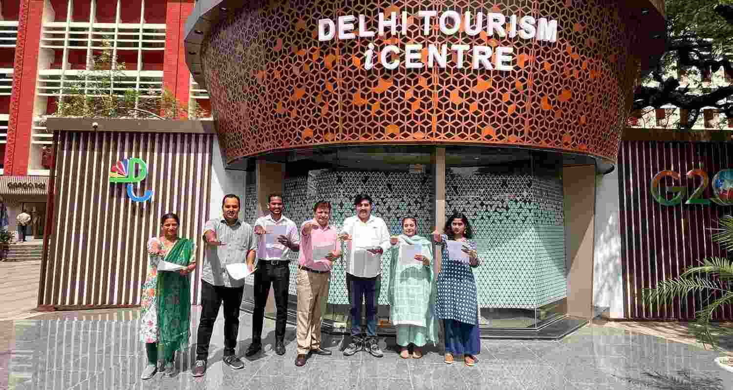 Delhi tourism i-centre. Image X. Delhi tourism i-centre. Image X.
