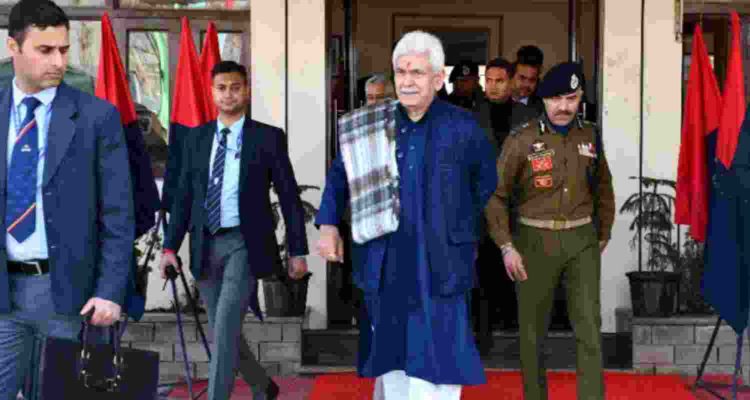 Dismantle terrorism with 360 degrees approach:J&K LG to officials Dismantle terrorism with 360 degrees approach:J&K LG to officials